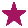 Icone de Estrela rosa